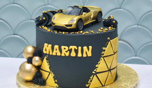 Decorated Car Cake