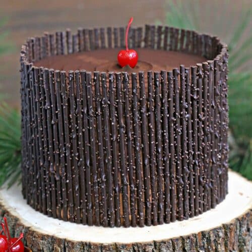 Forest Decorated Cake