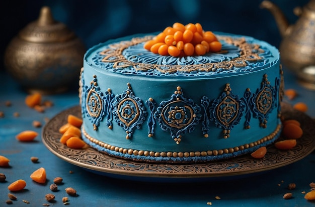 Mandala Decorated Cake