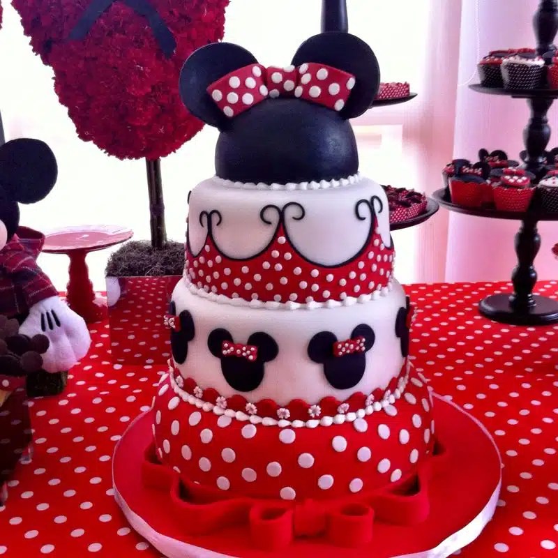 Bolo Decorado Minnie