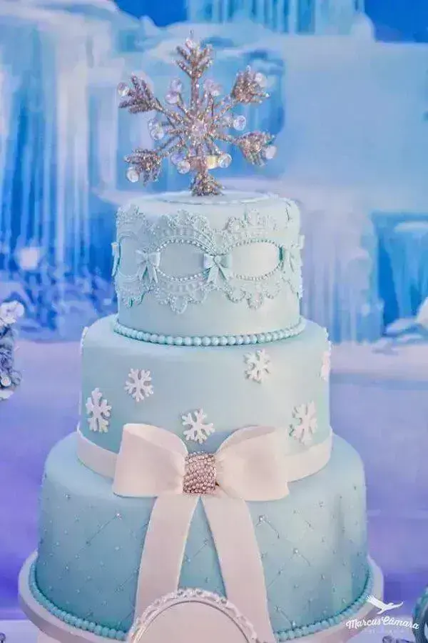 Bolo Decorado Frozen