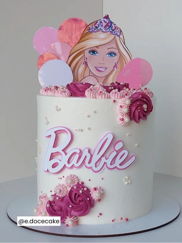 Bolo Decorado Barbie