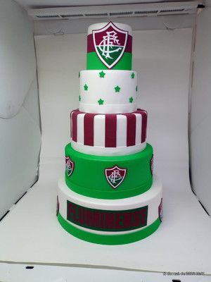 Fluminense Decorated Cake