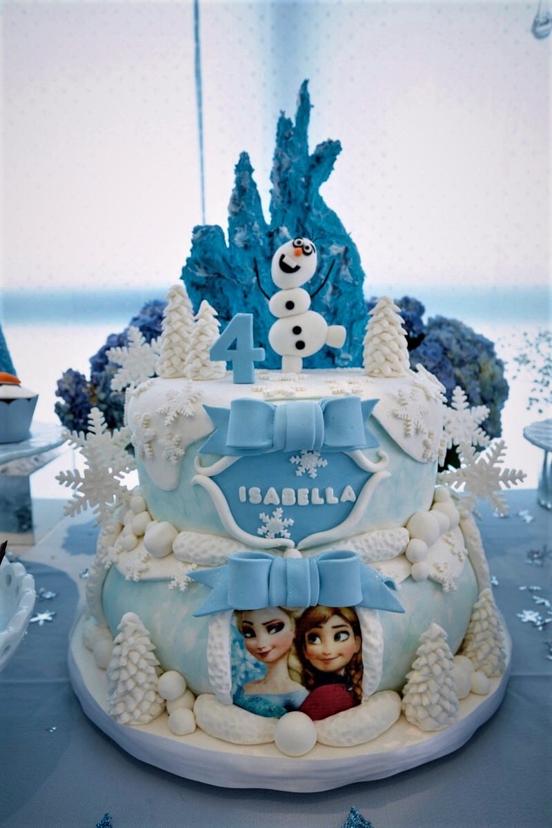 Bolo Decorado Frozen