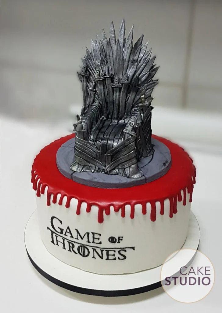 Game Of Thrones Decorated Cake