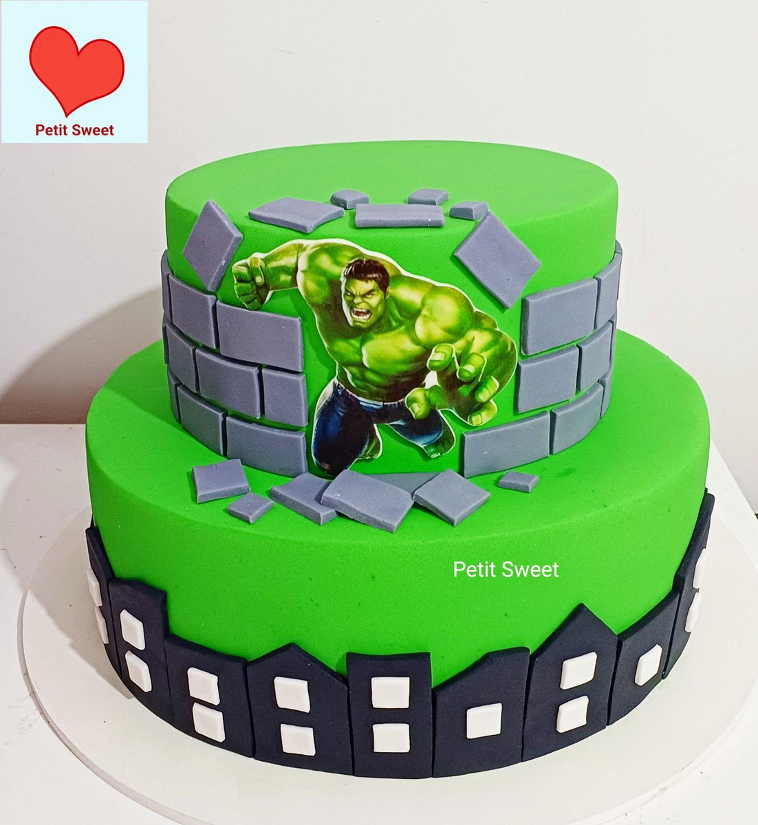 Bolo Decorado Hulk