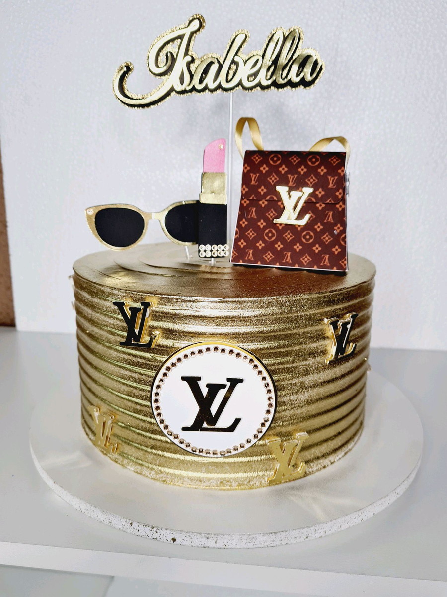 Bolo Decorado Louis Vuitton