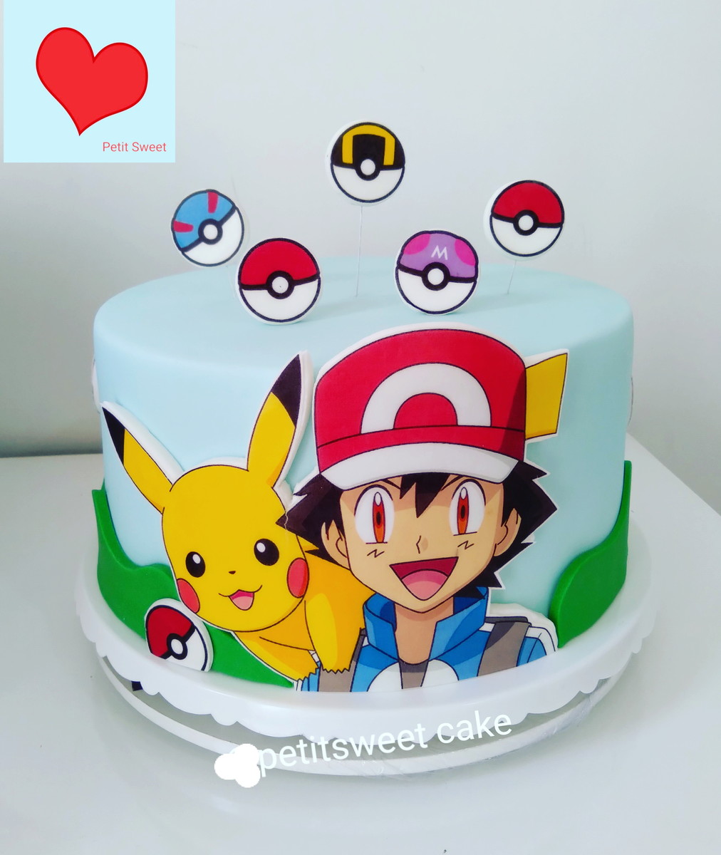 Bolo Decorado Pokemon