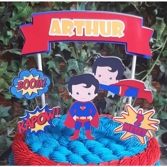 Bolo Decorado Superman