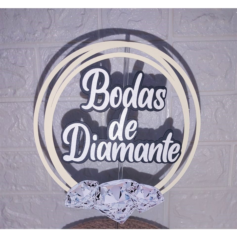 Bolo Decorado Diamante