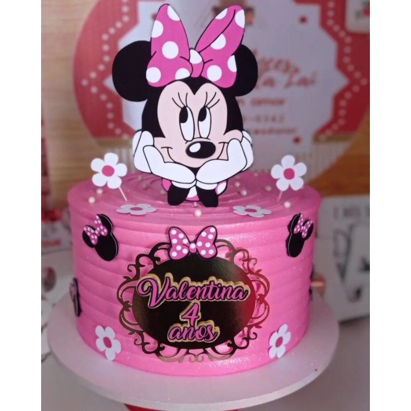 Bolo Decorado Minnie