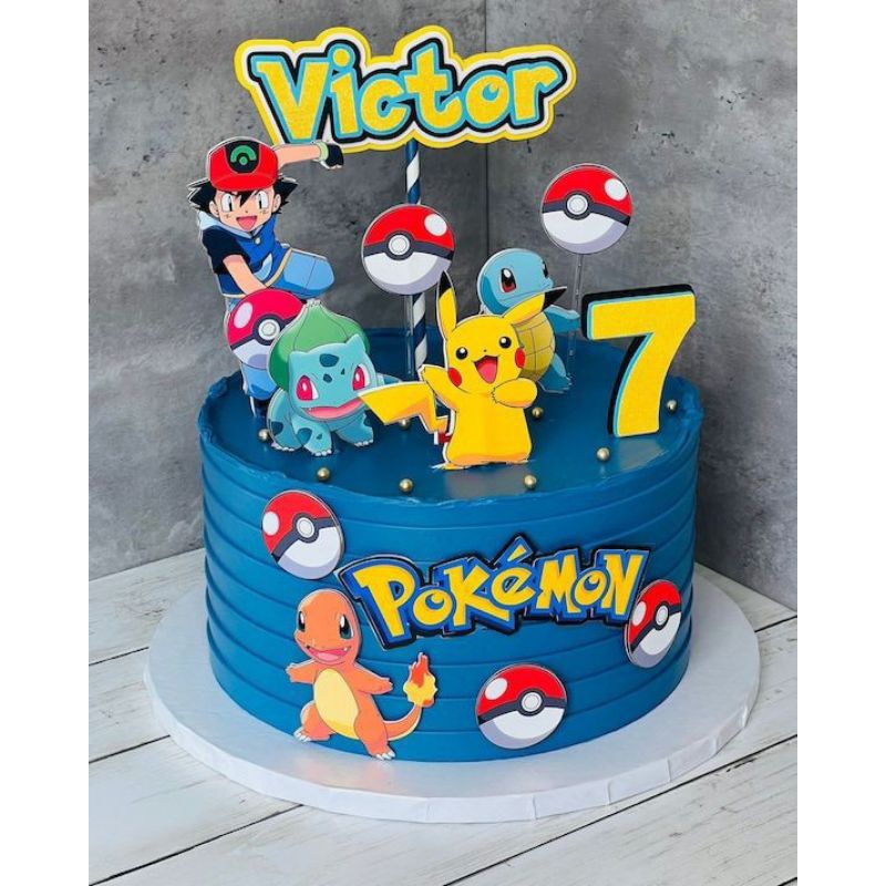 Bolo Decorado Pokemon