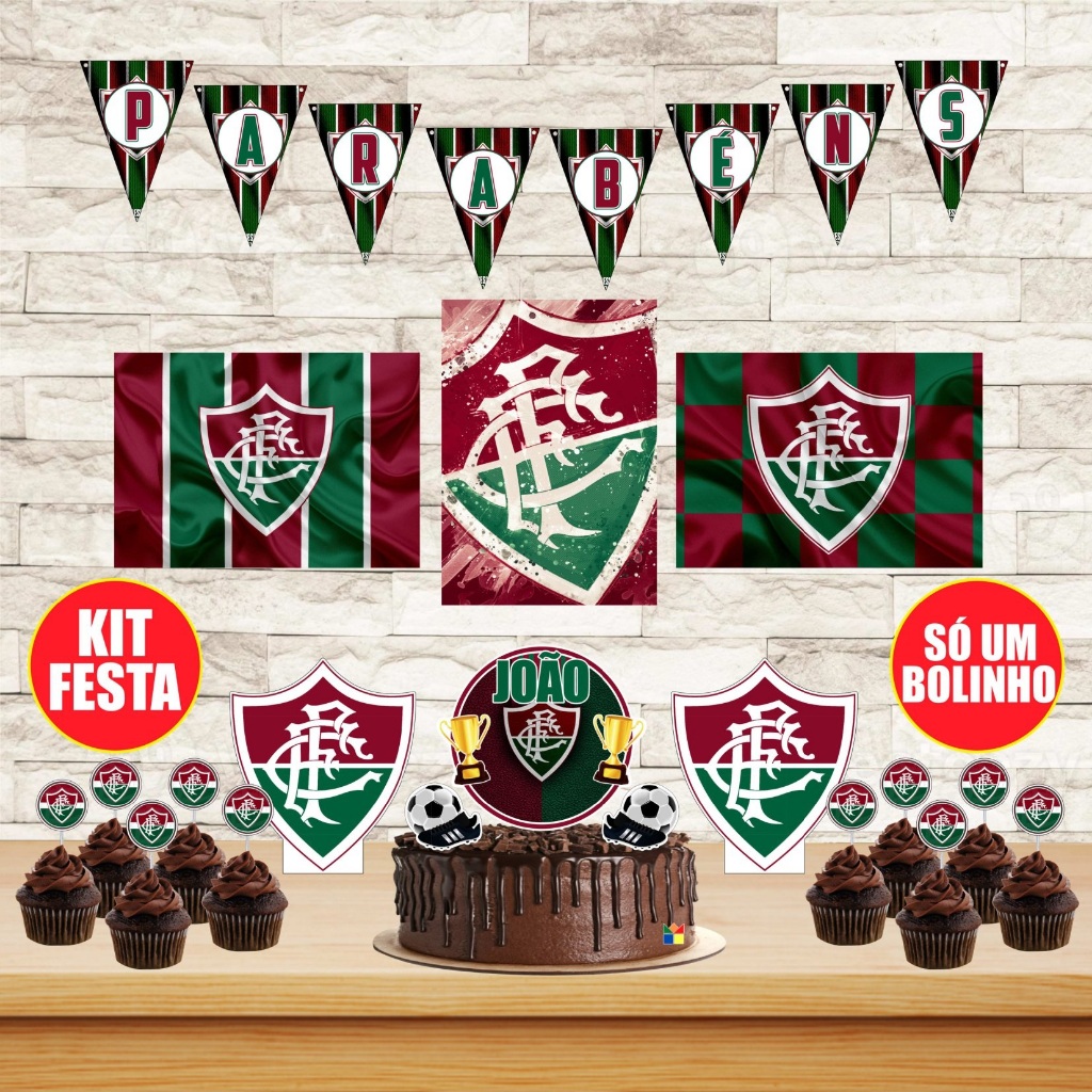 Bolo Decorado Fluminense