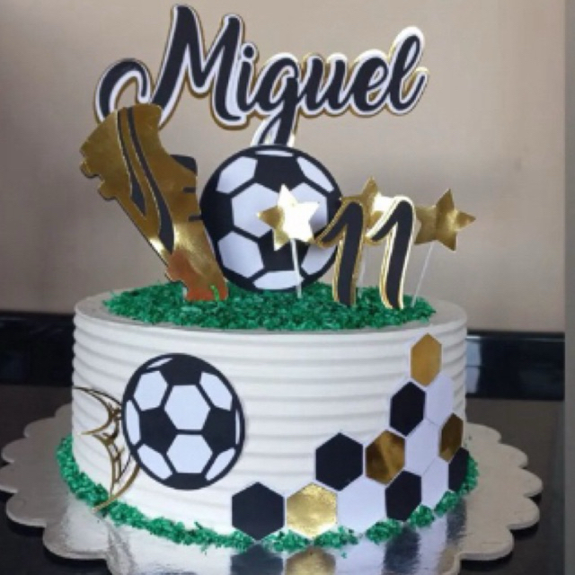 Bolo Decorado Futebol