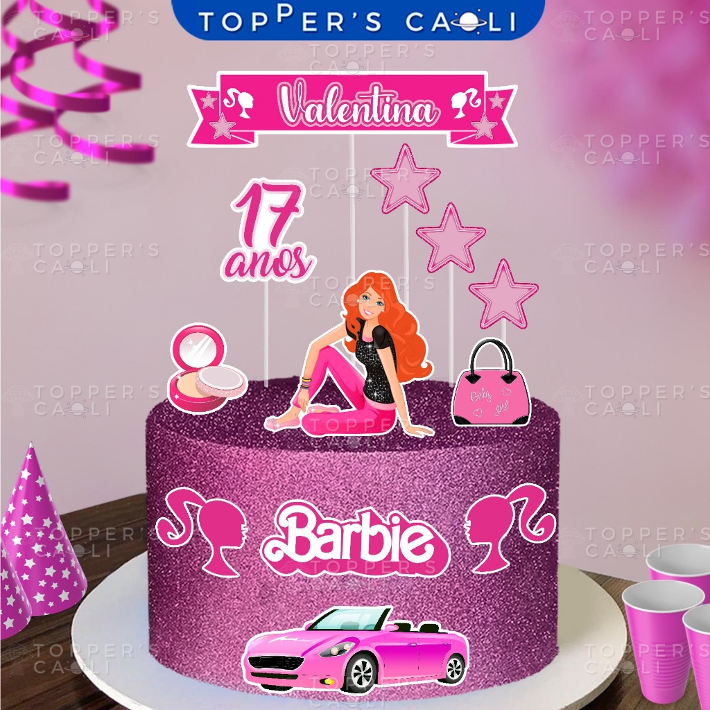 Bolo Decorado Barbie