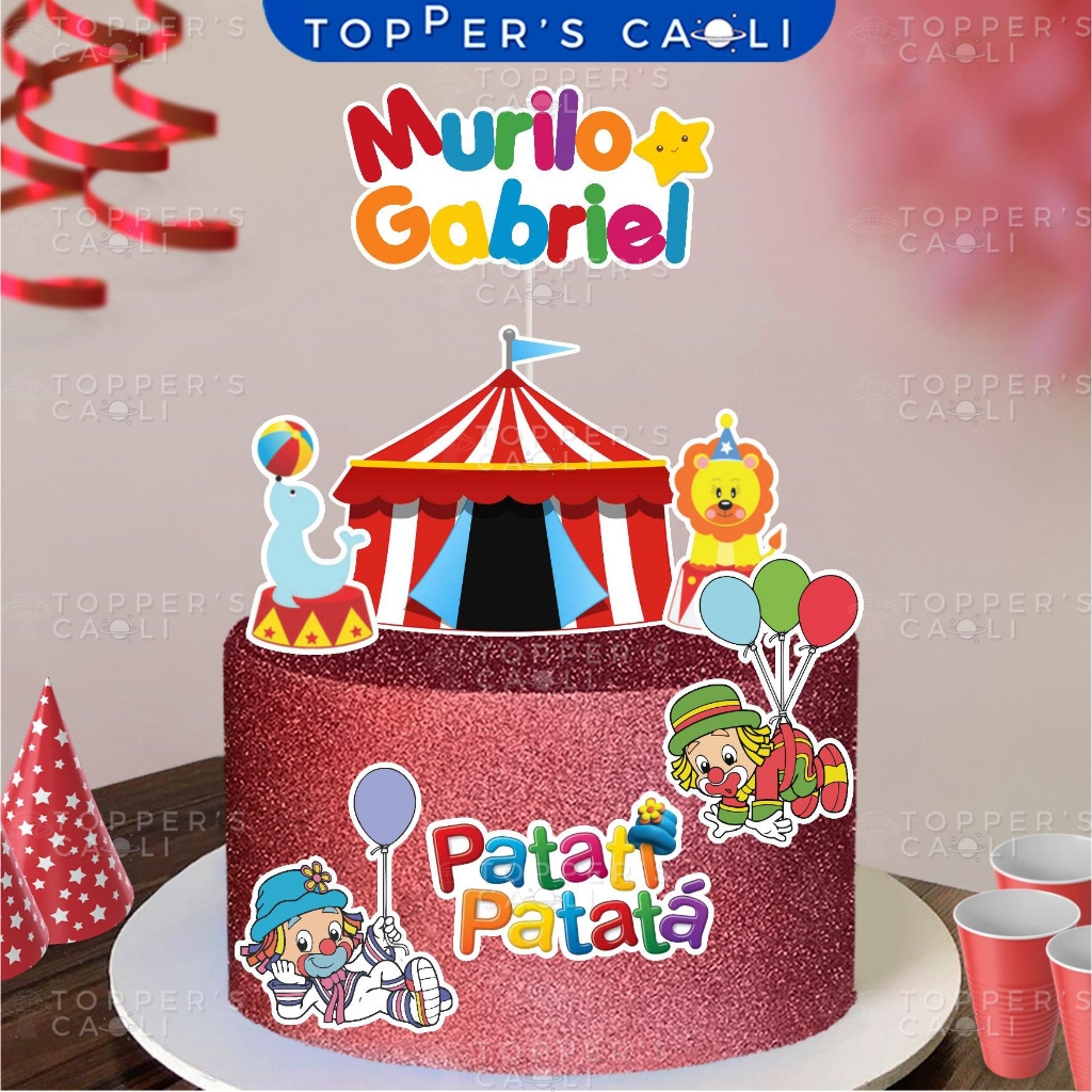 Patati Patata Decorated Cake