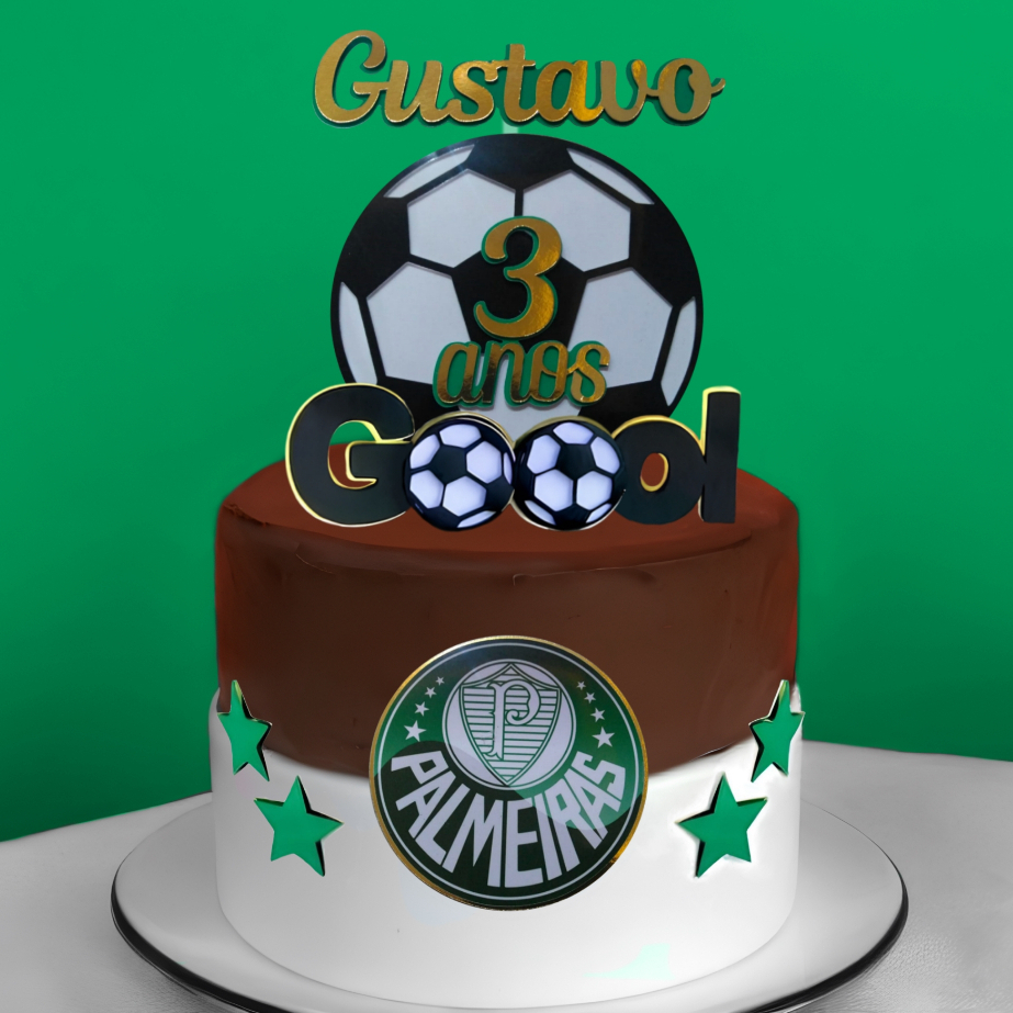 Bolo Decorado Palmeiras