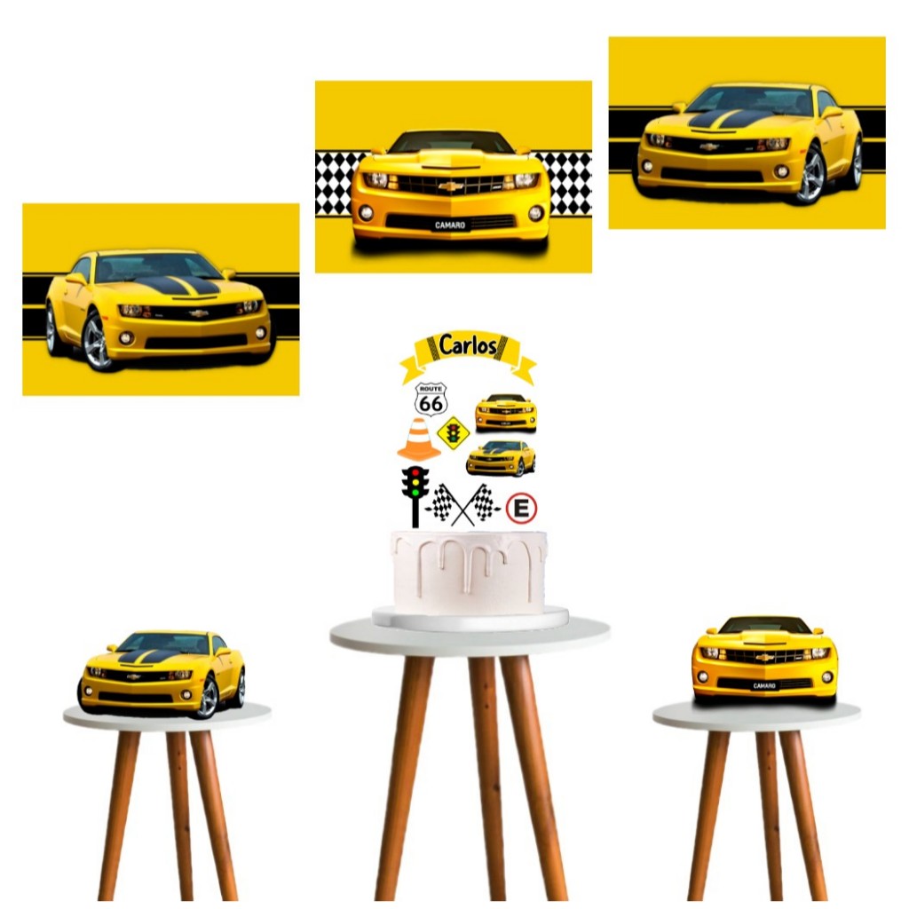 Bolo Decorado Camaro