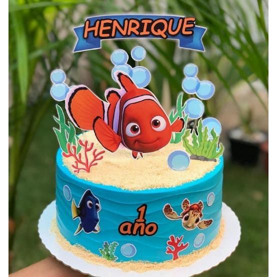 Bolo Decorado Dory