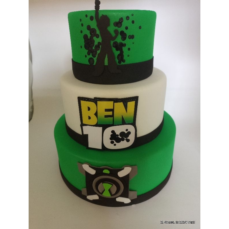 Ben 10 Decorated Cake