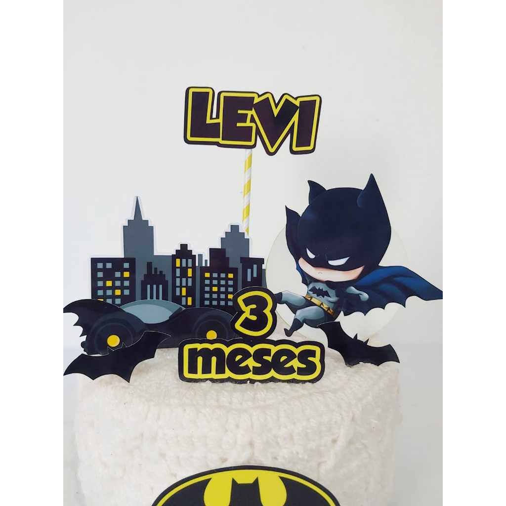 Bolo Decorado Batman