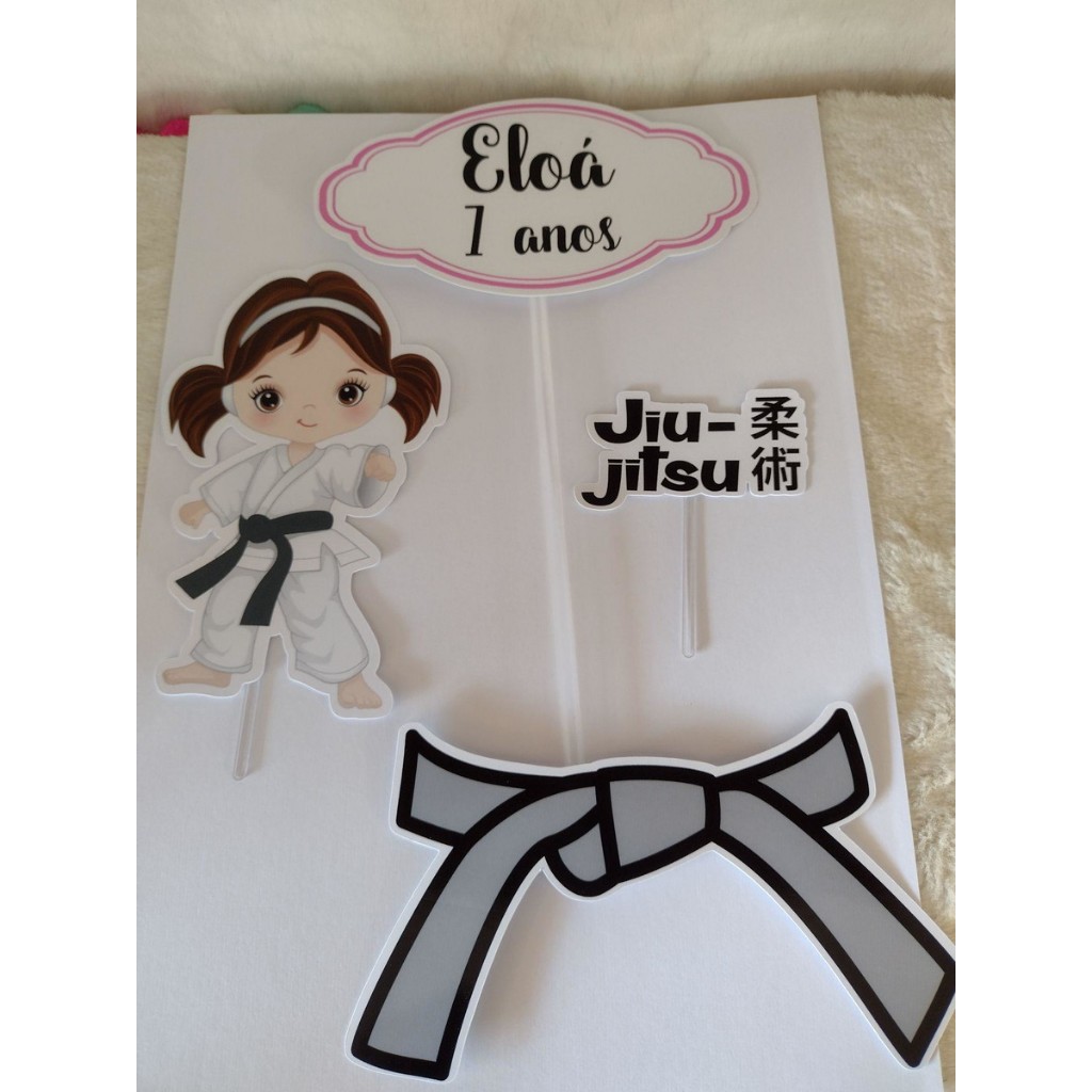 Bolo Decorado Jiu Jitsu