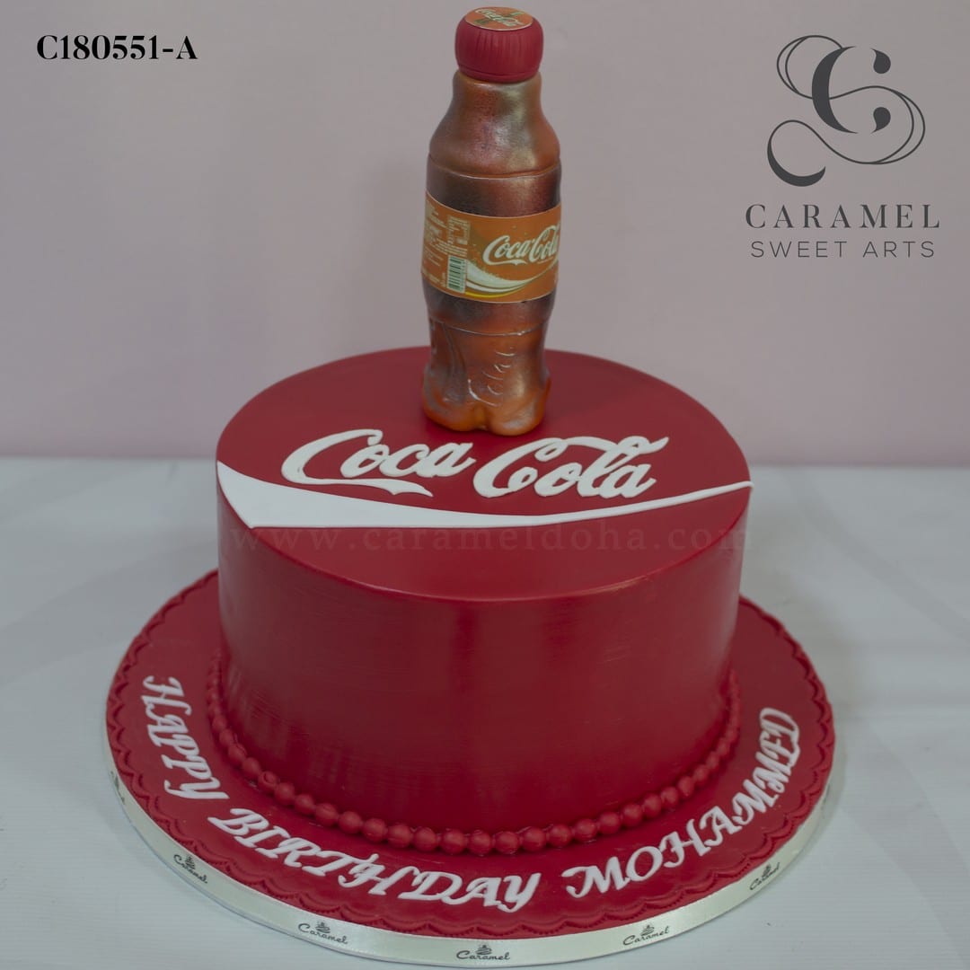 Coca Cola decorated cake