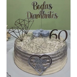 Bolo Decorado Diamante