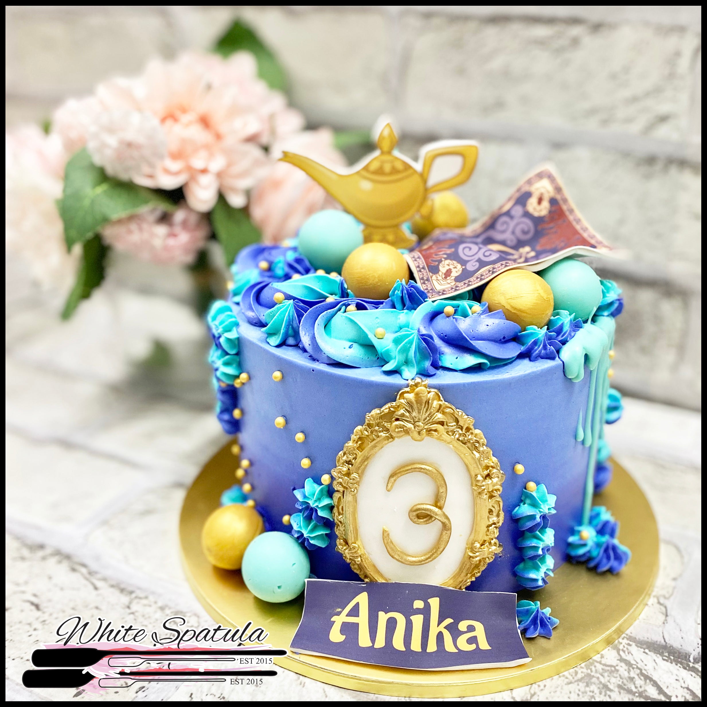 Aladdin Decorated Cake