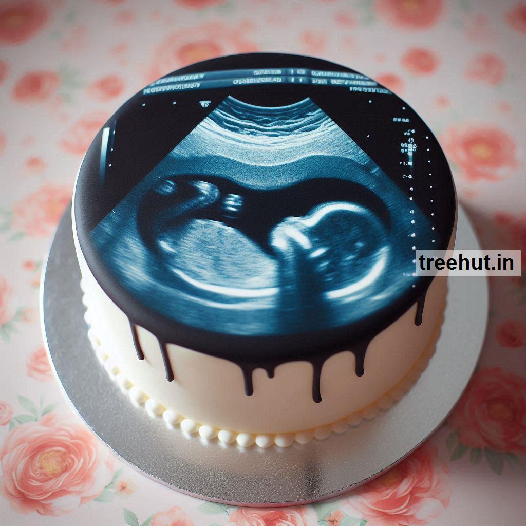 Pregnancy Decorated Cake