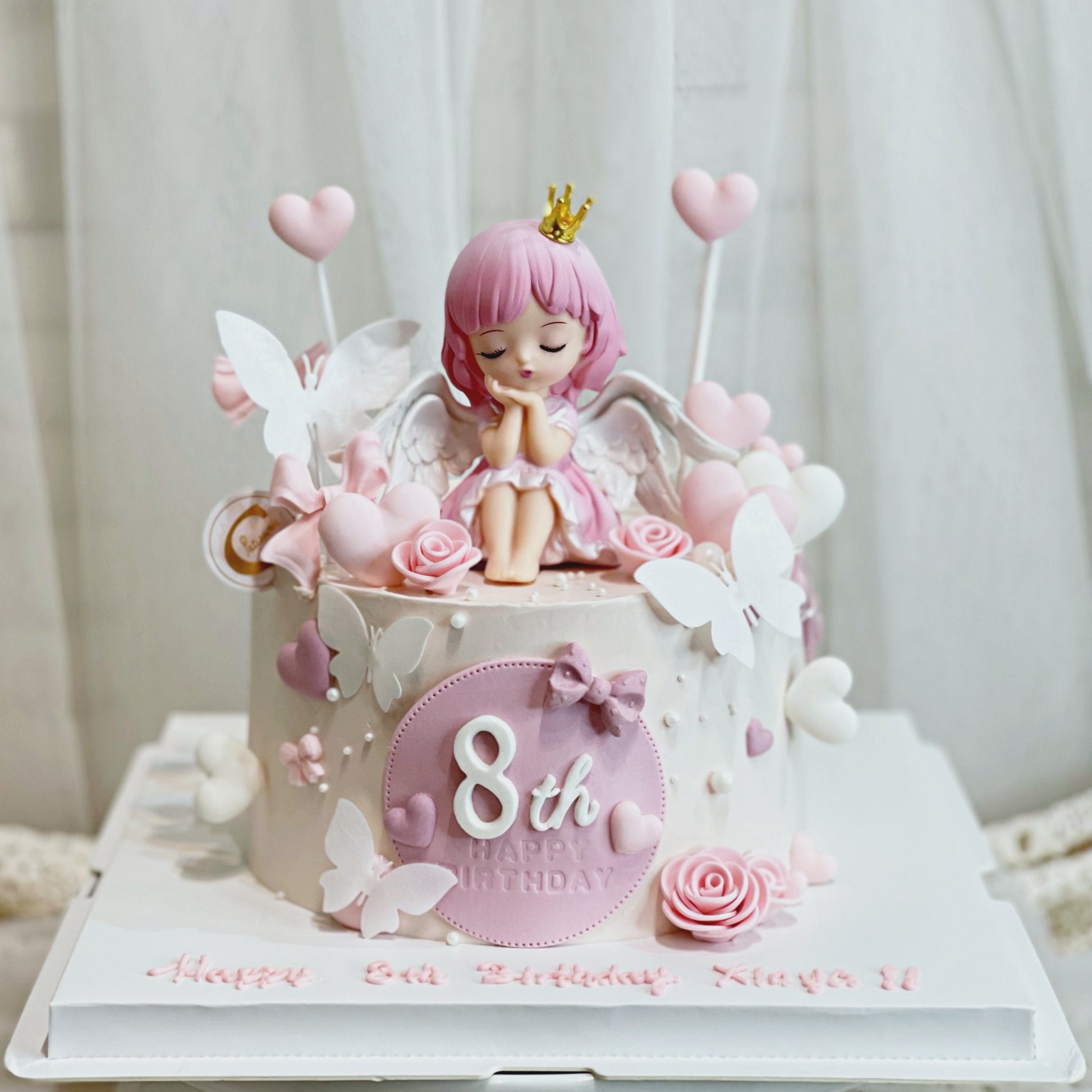 Angel Decorated Cake