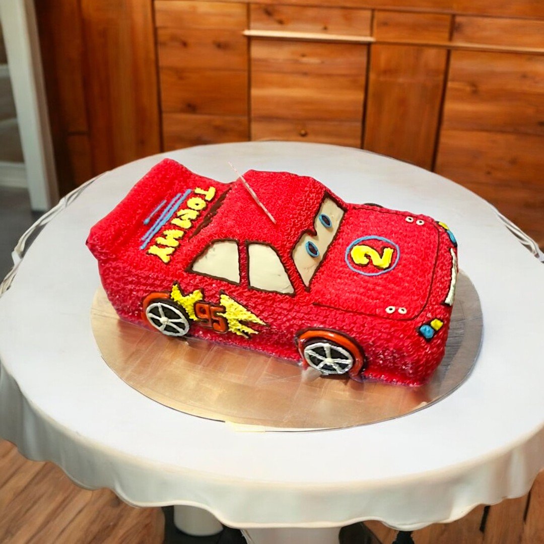 Decorated Car Cake