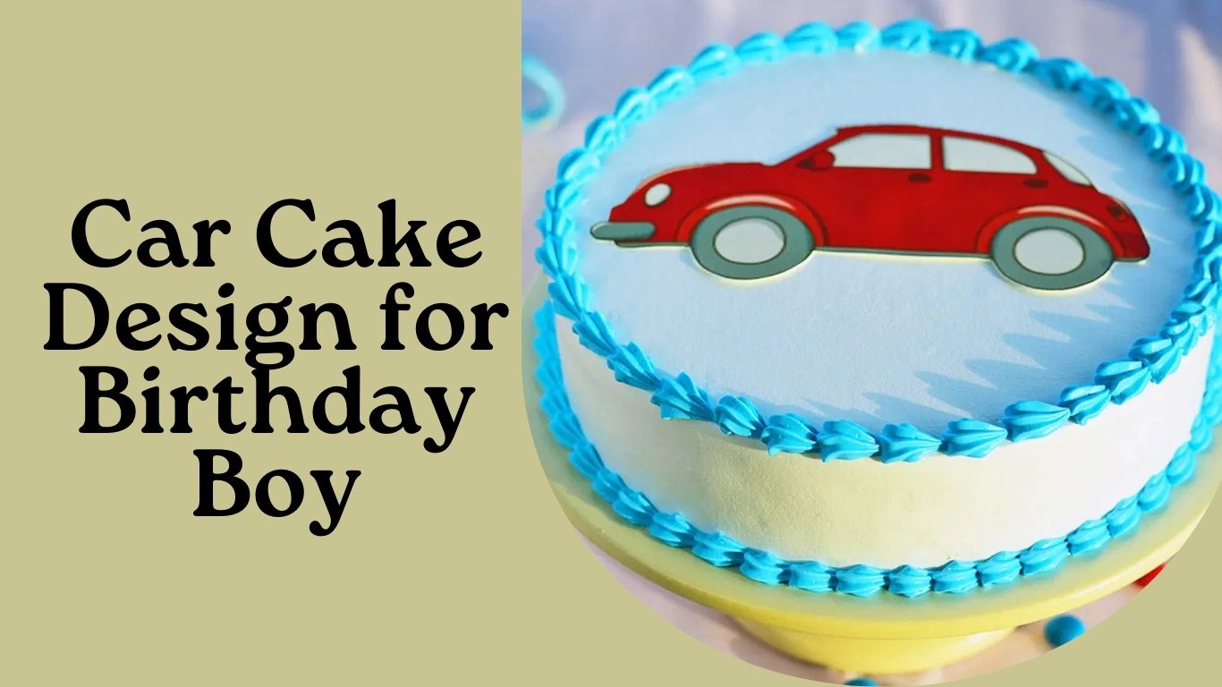 Decorated Car Cake