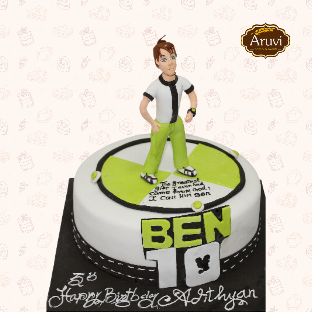 Ben 10 Decorated Cake