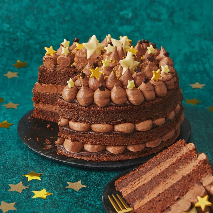 Star Decorated Cake