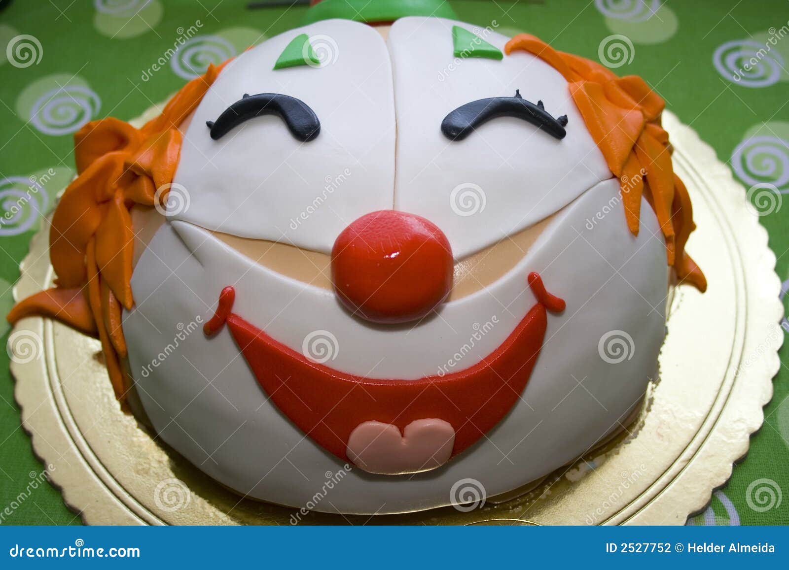 Clown Decorated Cake