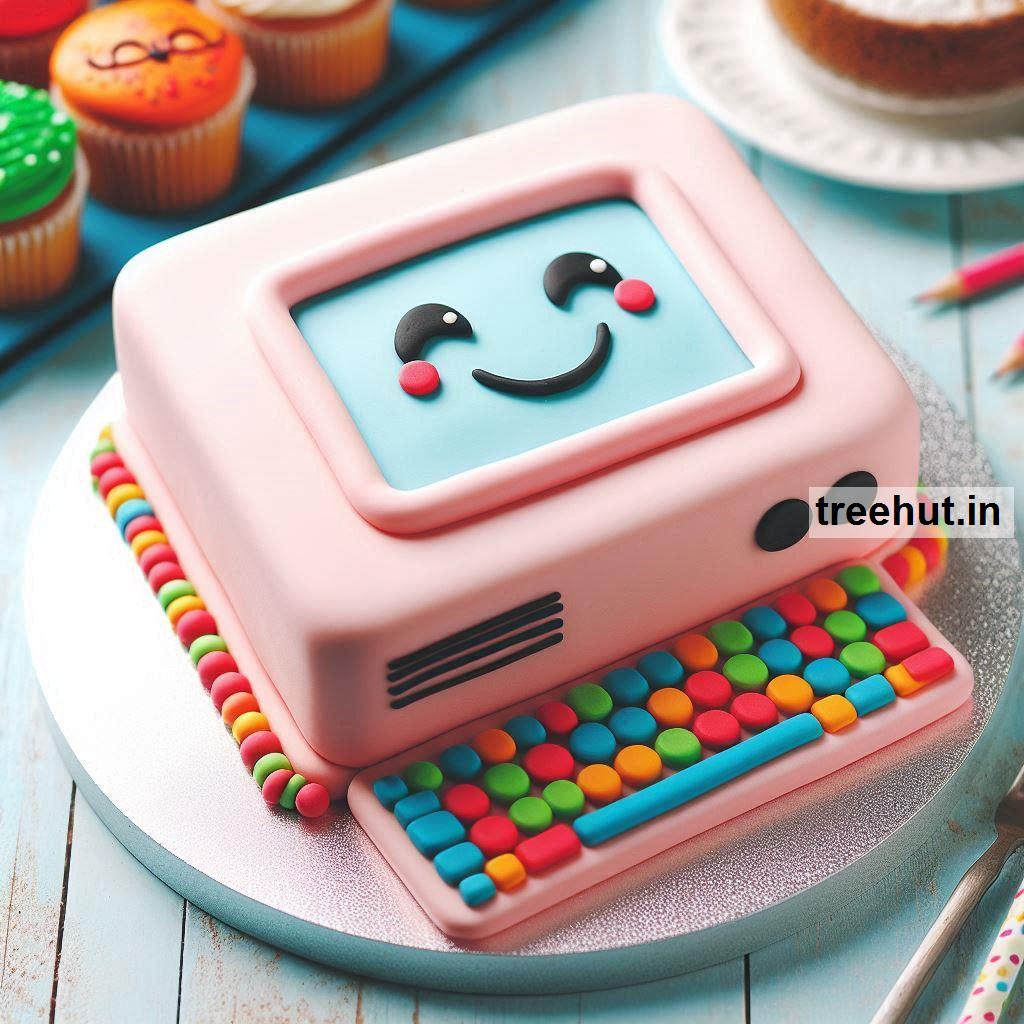 Electronic Decorated Cake