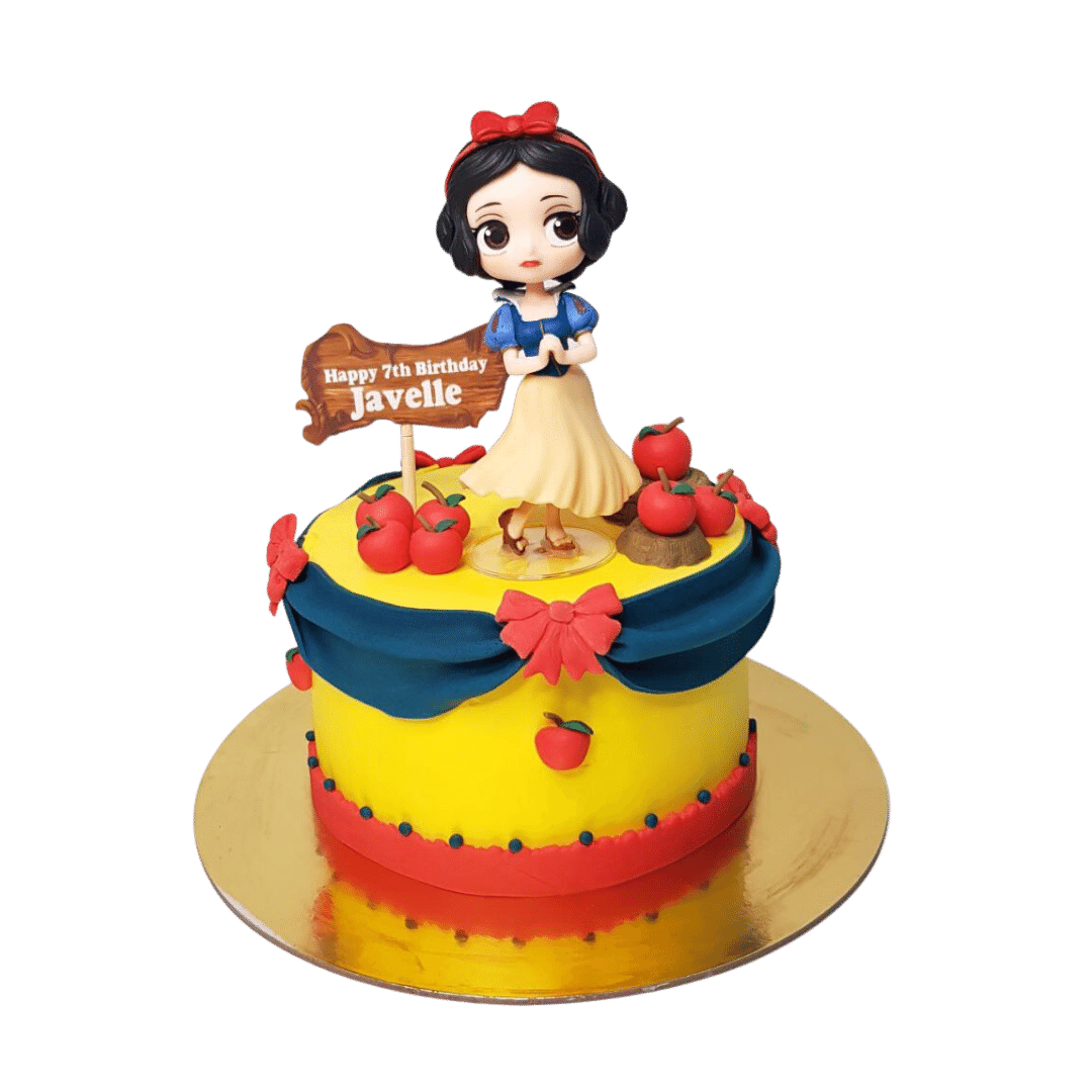 Snow White Decorated Cake