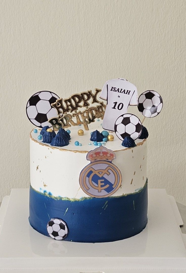 Real Madrid Decorated Cake