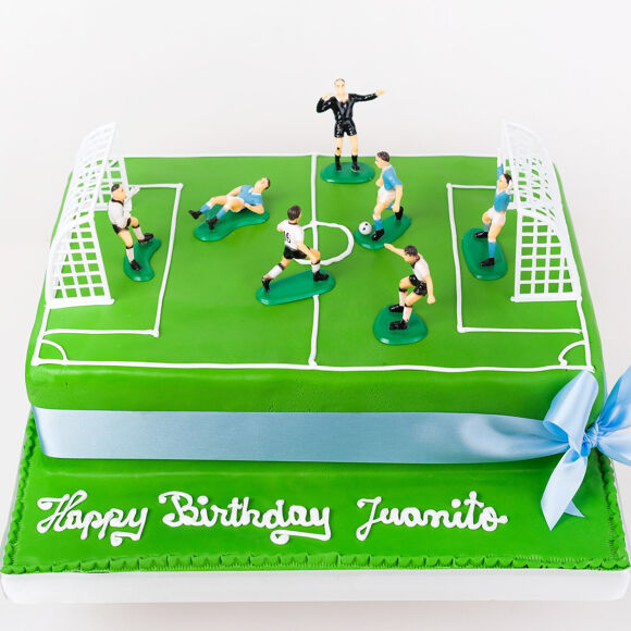 Football Field Decorated Cake