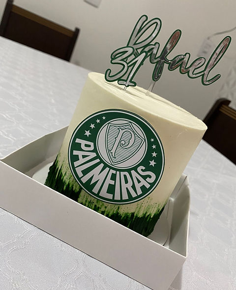 Bolo Decorado Palmeiras