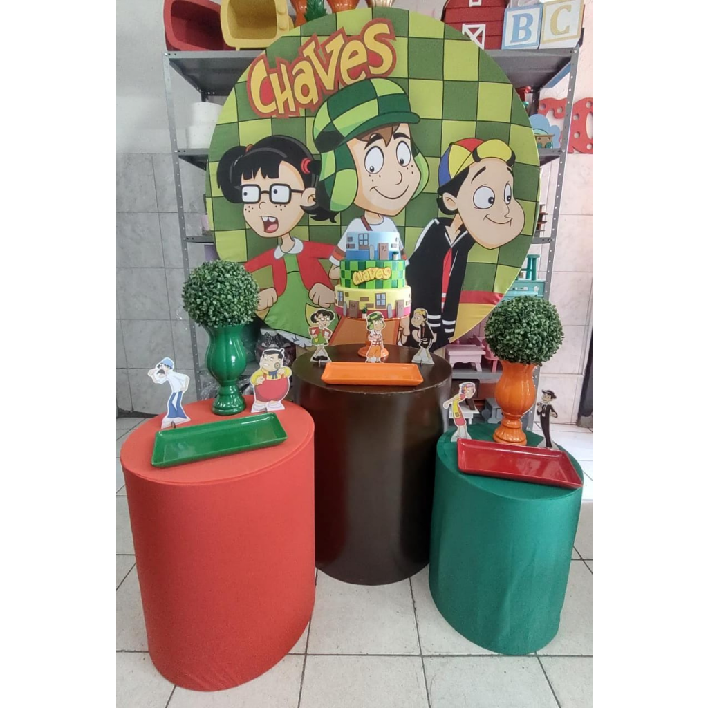 Bolo Decorado Chaves