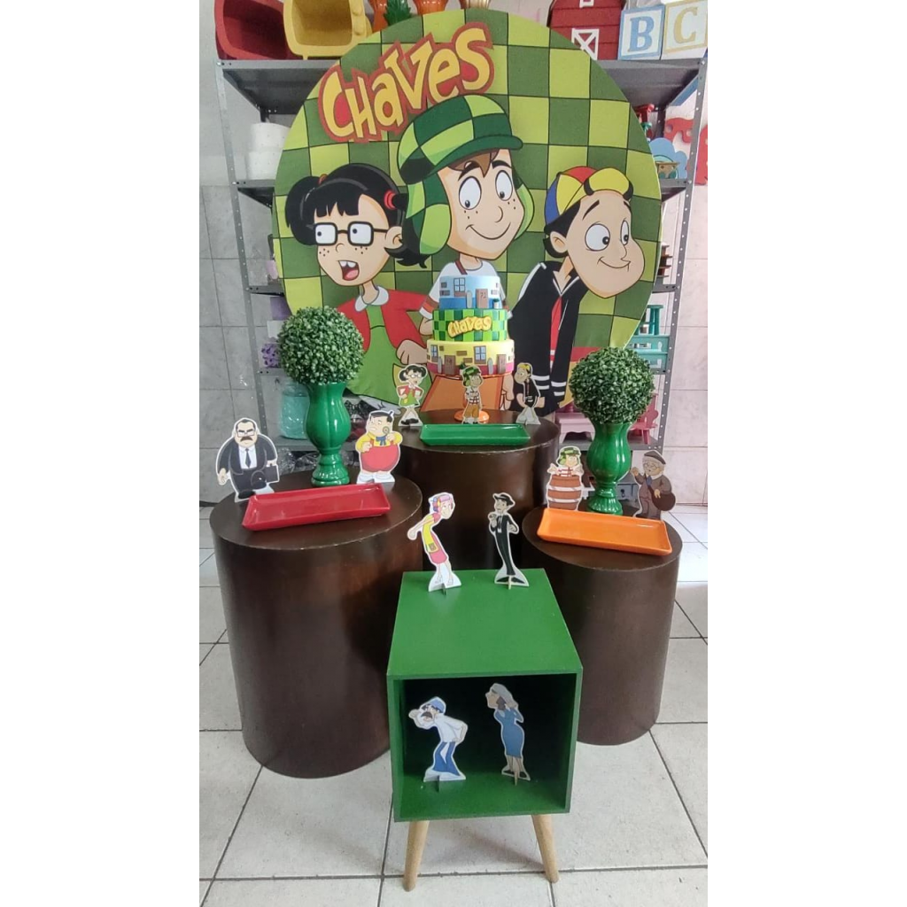 Bolo Decorado Chaves