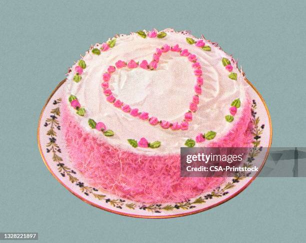 Love Decorated Cake