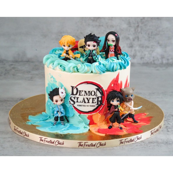 Anime Decorated Cake