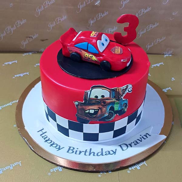 Decorated Car Cake