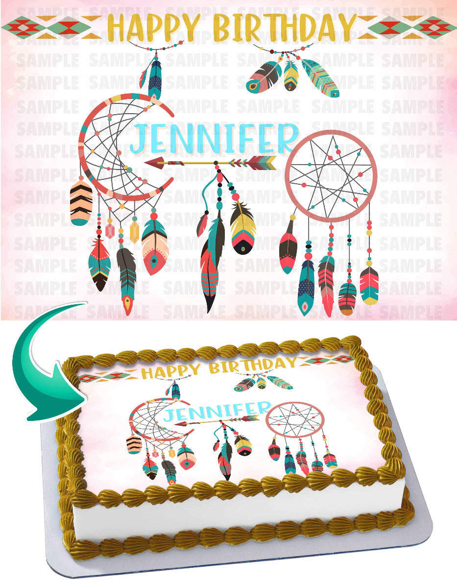 Dream Catcher Decorated Cake