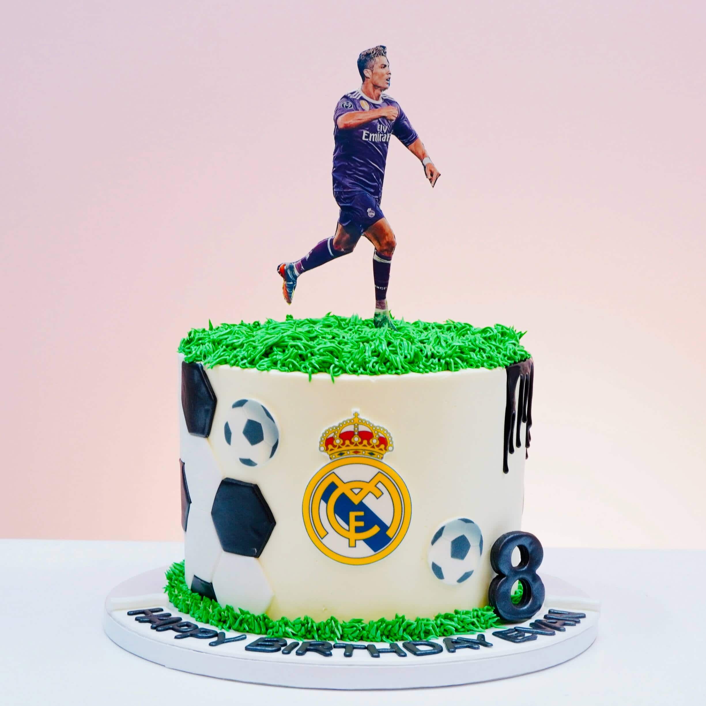 Real Madrid Decorated Cake