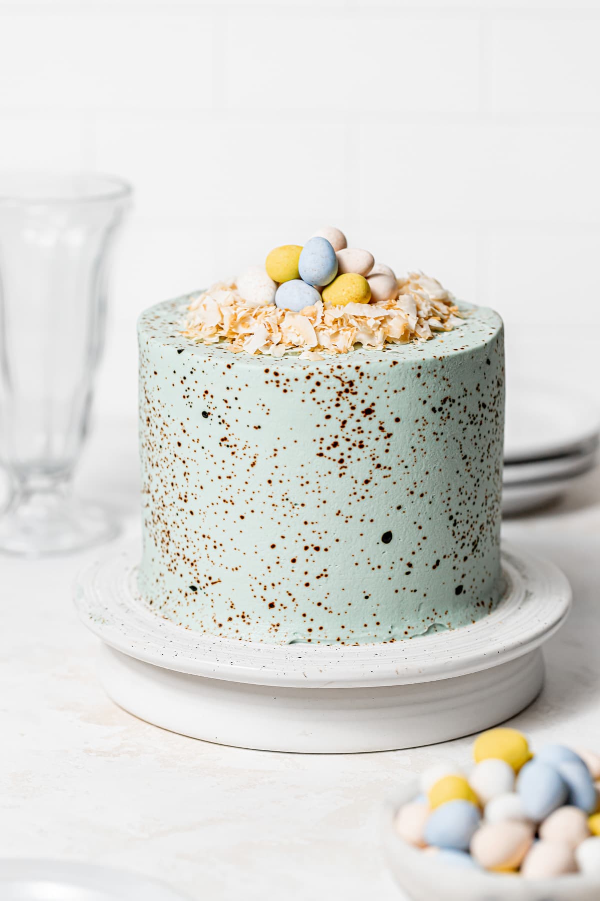 Easter decorated cake