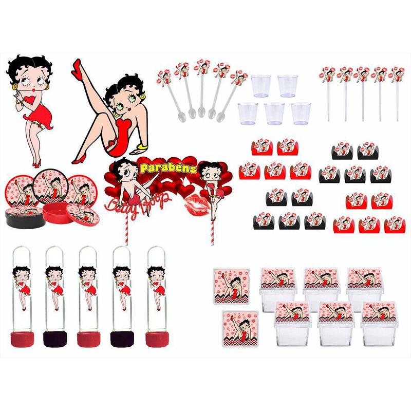 Bolo Decorado Betty Boop